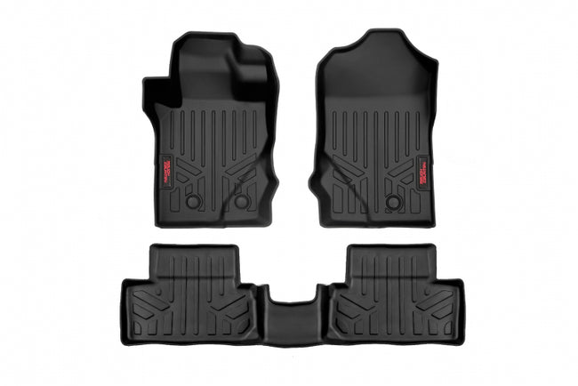 Rough Country Floor Mats | Front & Rear | Ford Bronco (2 Door) 4WD (2021-2023)