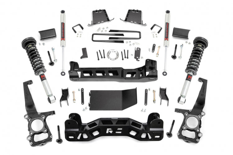 Rough Country 6 Inch Lift Kit M1 Shocks and Struts 11-13 Ford F-150 4WD