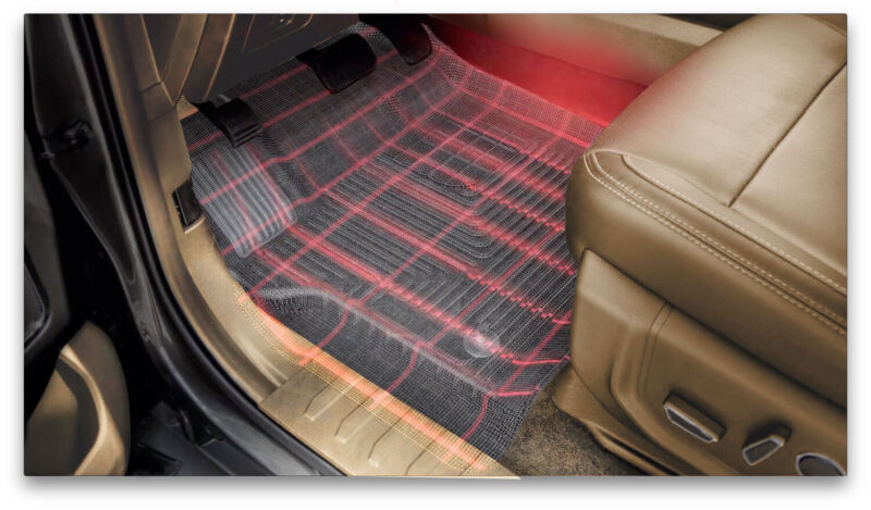 Husky Liners 13-24 Toyota 4Runner WeatherBeater 2nd Row Black Floor Liner