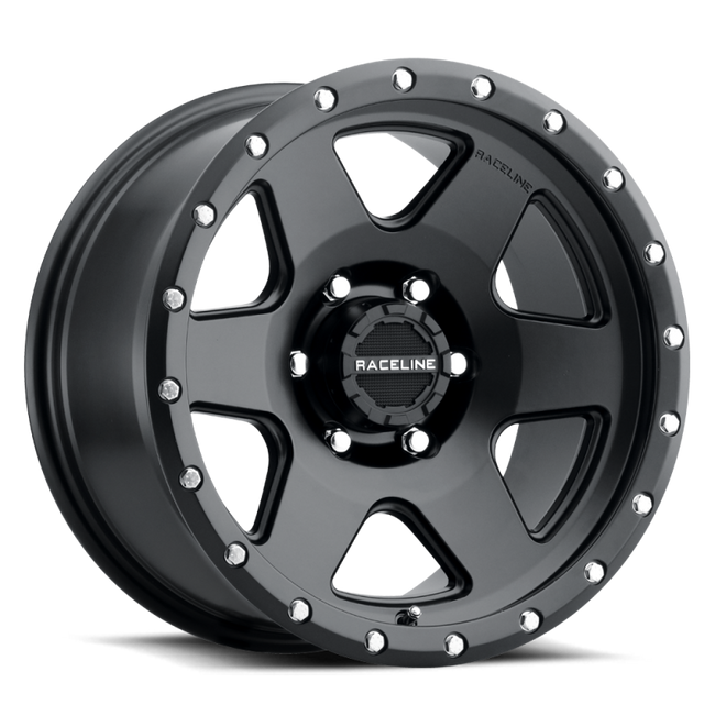 Raceline 946B Boost 18x8in 6x120 BP 35mm Offset 67.1mm Bore - Satin Black Wheel