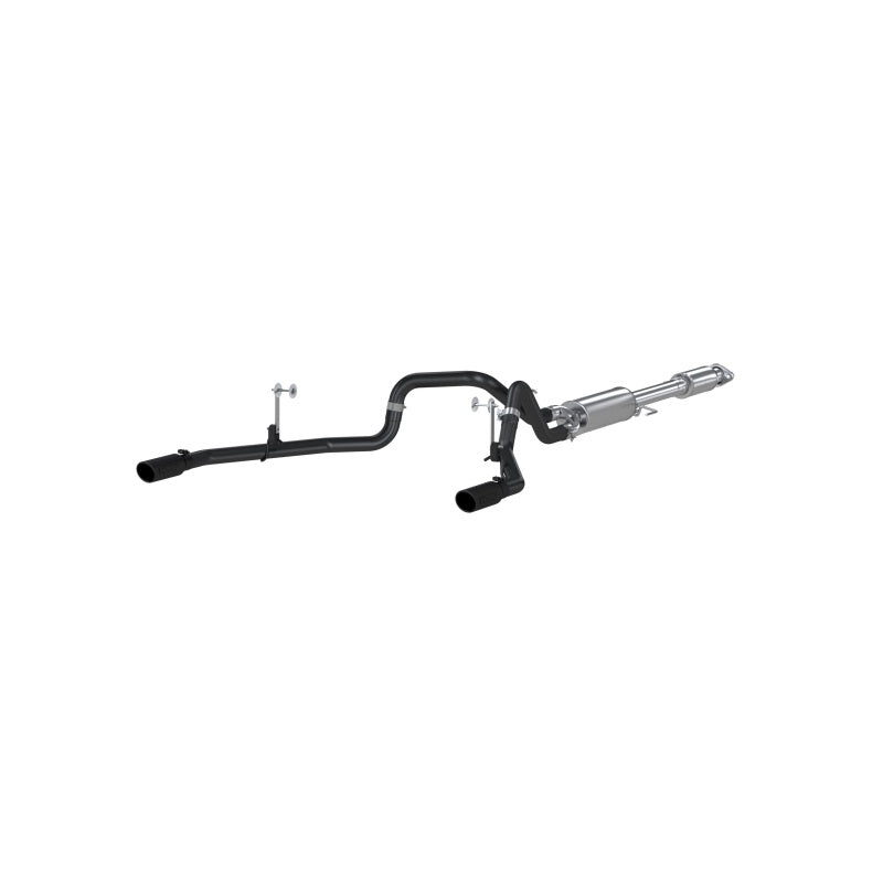 MBRP 2015-2020 Ford F-150 5.0L 3in Cat Back Dual Split Rear Exit Black Exhaust System