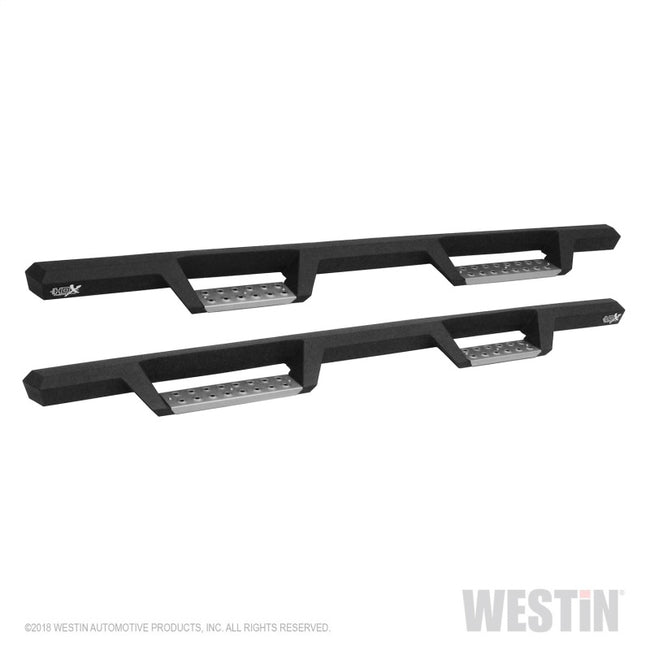 Westin 99-16 Ford F-250/350/450/550 Super Cab HDX Stainless Drop Nerf Step Bars - Tex. Blk
