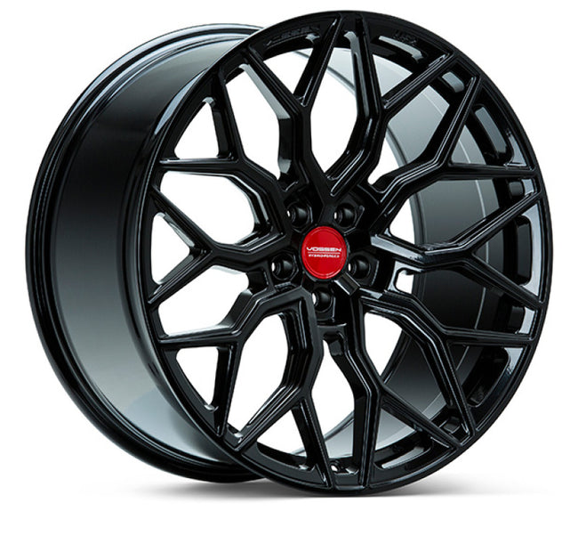 Vossen HF-2 22x10.5 / 5x112 / ET8 / Super Deep / 66.5 - Gloss Black Wheel