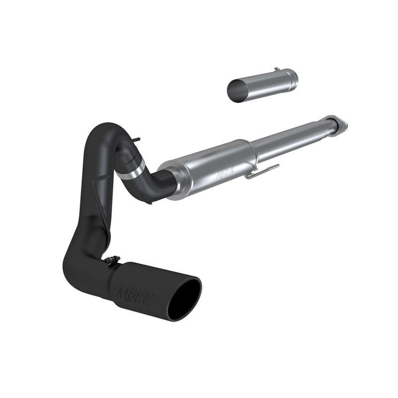 MBRP 2015-2020 Ford F-150 2.7L / 3.5L EcoBoost 4in Cat Back Single Side Black Exhaust System