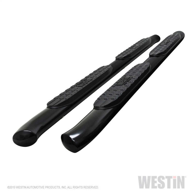 Westin 05-21 Toyota Tacoma Access Cab PRO TRAXX 4 Oval Nerf Step Bars - Blk