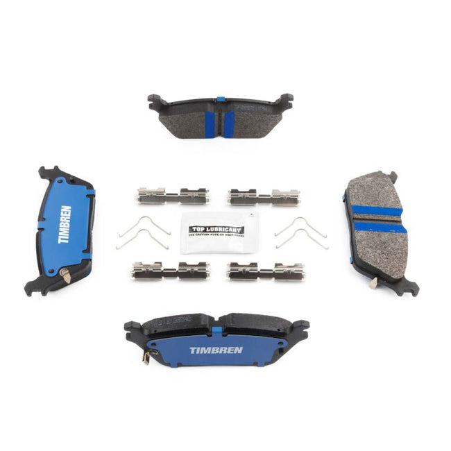 Timbren 19-26 Ram 1500/22-25 Jeep Grand Wagoneer BES Severe Duty Semi-Metallic Brake Pads - Rear