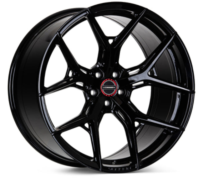 Vossen HF5 - 20x11 - ET25 - 5x108 - 63.4 - SUPER DEEP - GB - Gloss Black Wheel