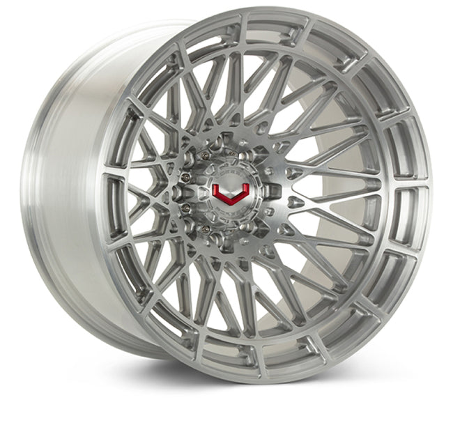 Vossen LCX-03 24x14 - 6x139.7 - ET15 - Deep - 78.1 - Brushed Gloss Clear Wheel
