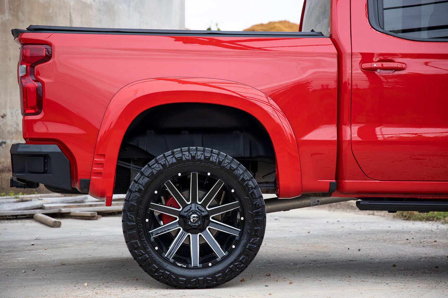 Fender Flares | SF1 | G7C Red Hot | Chevy Silverado 1500 2WD/4WD (2019-2026)