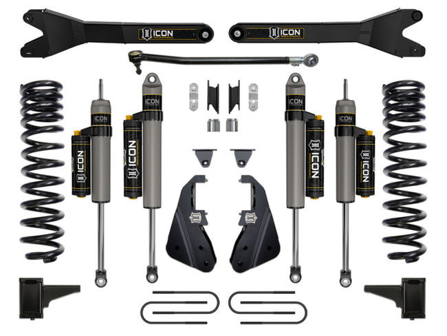 ICON 17-19 Ford F250/F350 4.5in Stage 4 Suspension System w/ Radius Arms