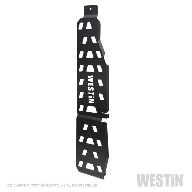 Westin 18-22 Jeep Wrangler JLU 4dr. (Excl. 4xe) Gas Tank Skid Plate - Tex. Blk