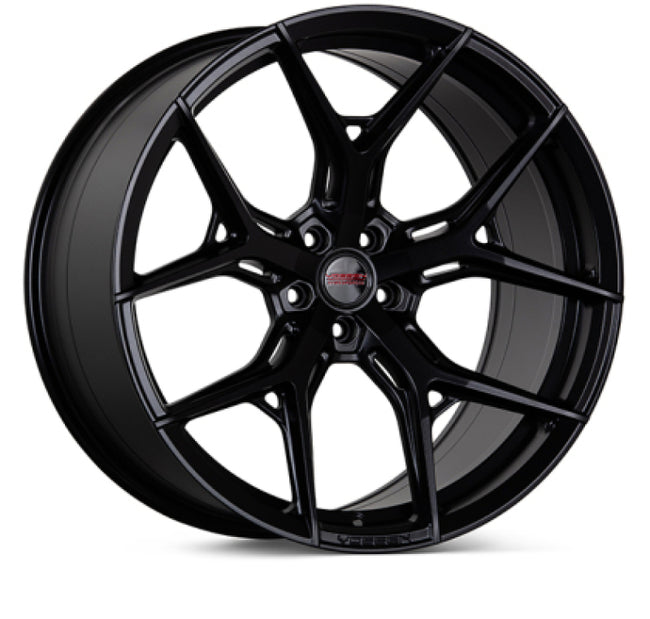 Vossen HF5 - 20x12 - ET45 - 5x120.65 - 70.3 - Super Deep - SB - Satin Black Wheel