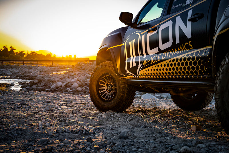 Icon Alloys Recon Pro Satin Charcoal- 18 X 9 - 6 X 5.5 - 25MM 6in BS