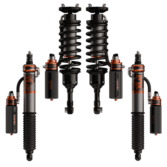 Fox 2024+ Toyota Tacoma 3.2 Factory Race Live Valve Internal Bypass Coilover Kit - 2-3in Lift