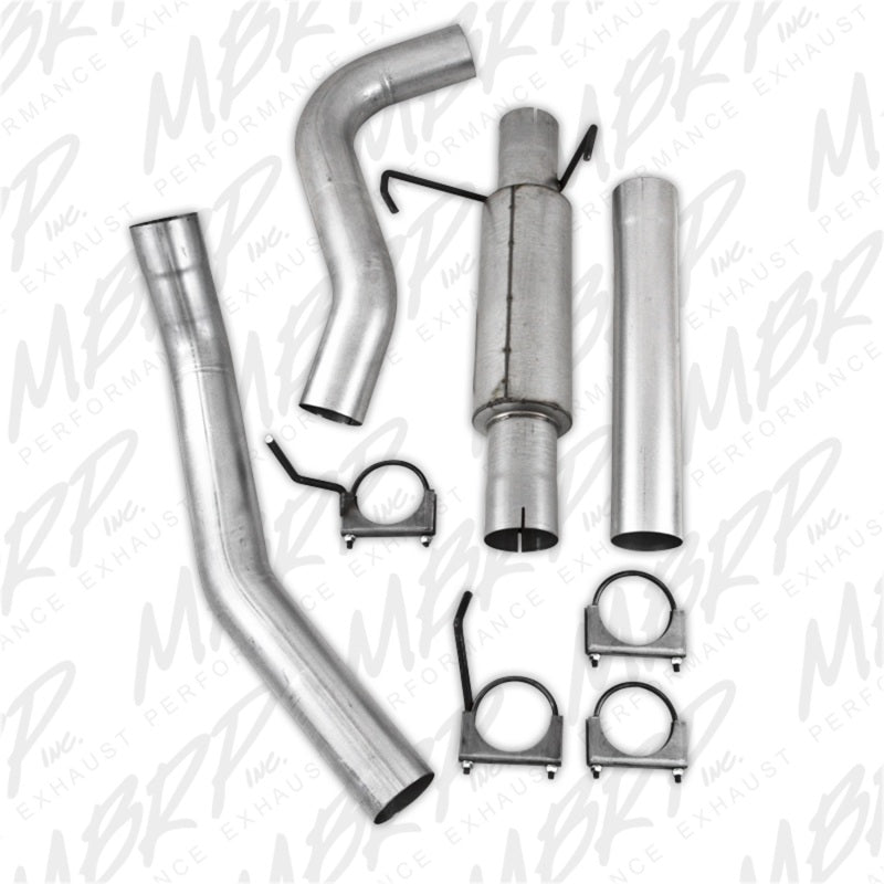 MBRP 2004.5-2007 Dodge 2500/3500 Cummins 600/610 Cat Back P Series Exhaust System