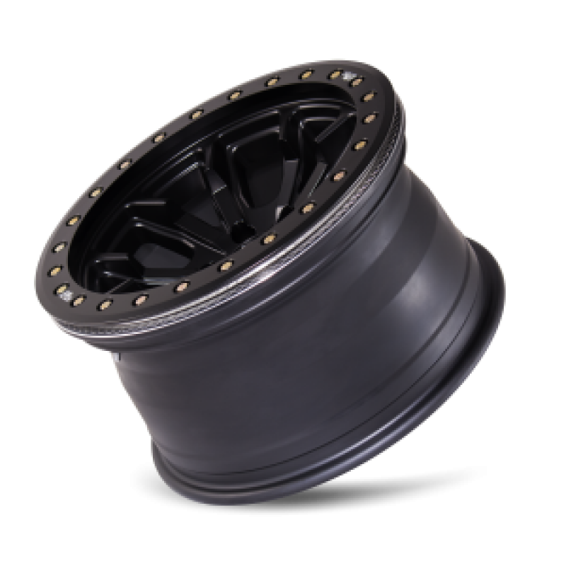 Dirty Life 9303 DT-1 17x9/8x165.1 BP/-12mm Offset/130.8mm Hub Matte Black Wheel - Beadlock