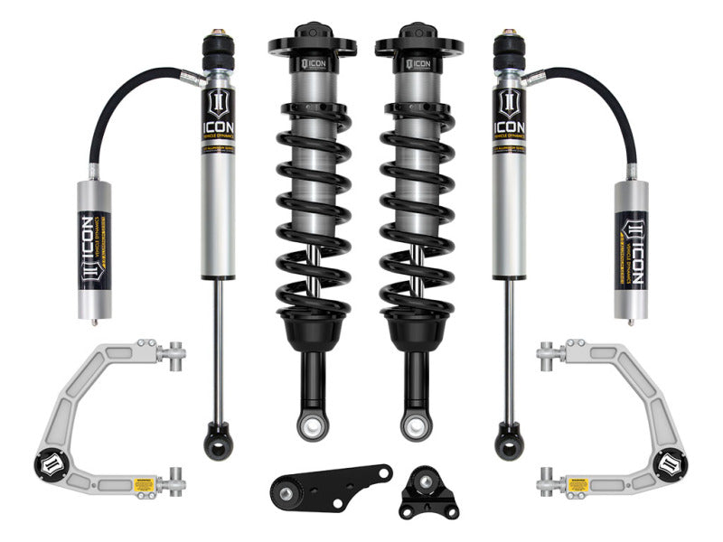 ICON 2024 Toyota Tacoma 1.25-3in Stage 3 Suspension System - Billet
