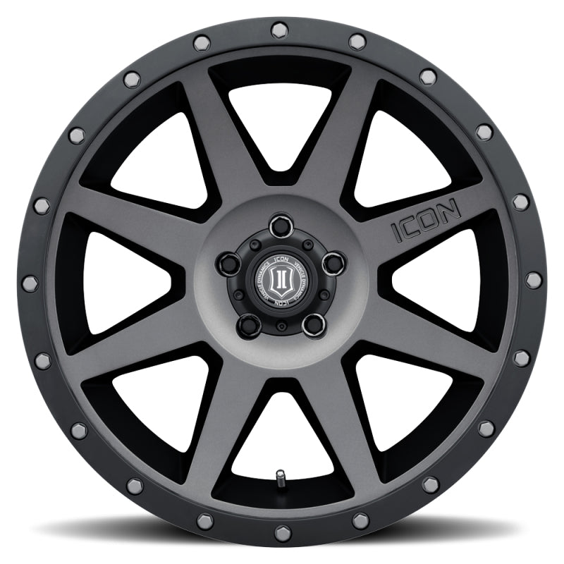 ICON Rebound 20x9 / 6x5.5 / 16mm / 5.625in BS Titanium Wheel