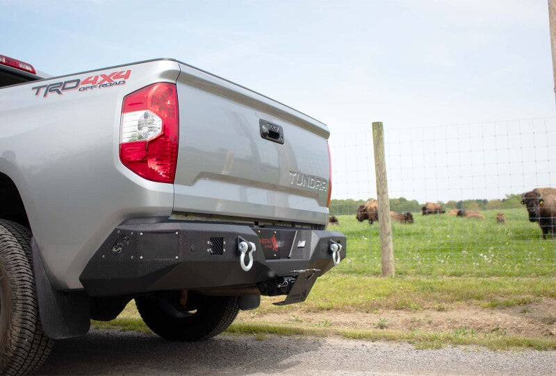 Fishbone Offroad 14-21 Toyota Tundra Rear Bumper - Black Texture