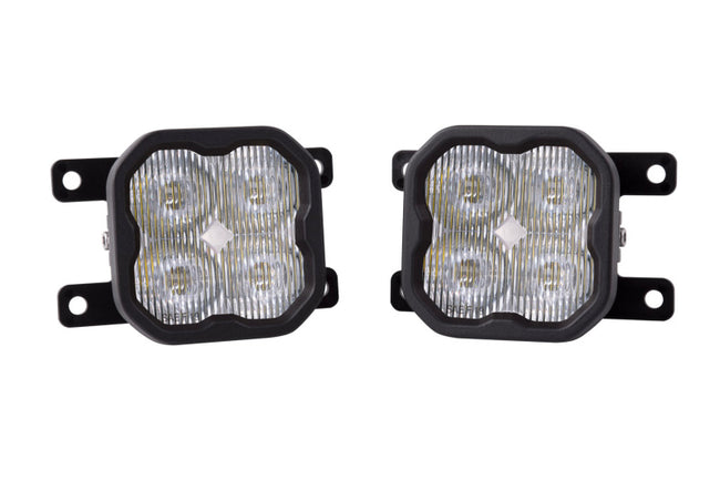Diode Dynamics 09-26 Dodge Ram 1500/Subaru/ Ford Bronco/Focus/Ranger SS3 LED Fog Light Kit