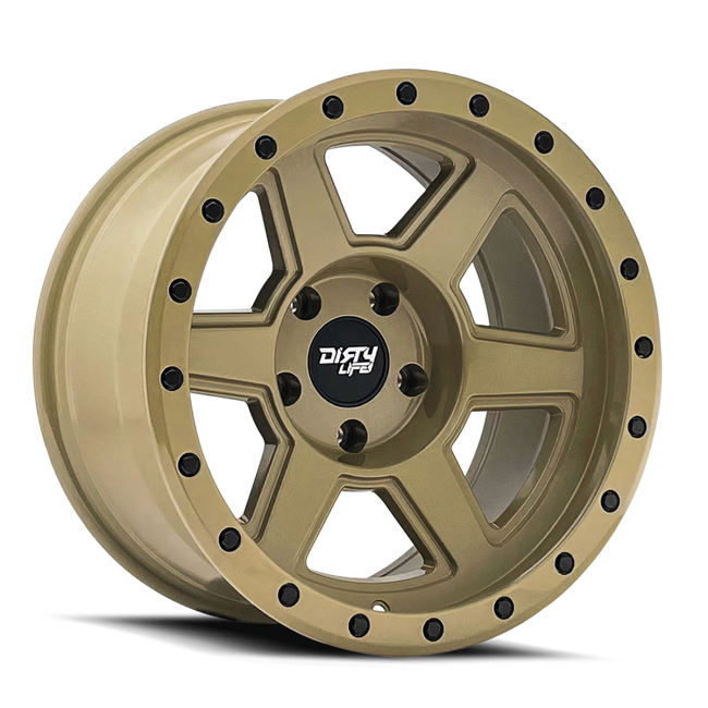 Dirty Life Compound 9315 20x9 / 5-127 BP / -12mm Offset / 78.1mm Hub Desert Sand Wheel