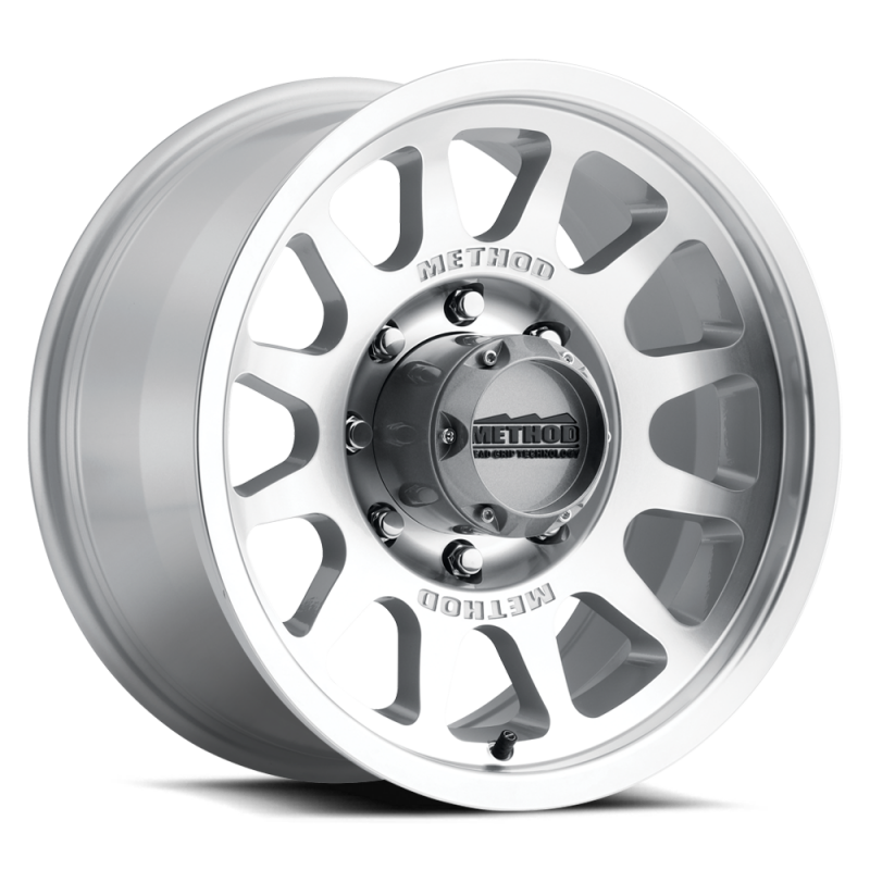 Method MR703 Bead Grip 18x9 12mm Offset 8x170 130.81mm CB - Machined Clear Coat
