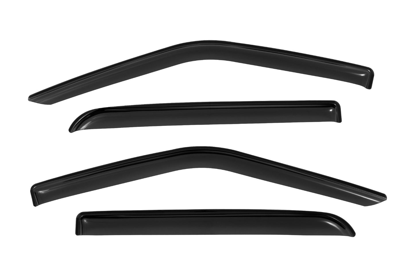 Side Window Deflectors | Tape On Rain Guard | Ford F-150 (17-26)/F-250 (15-26)