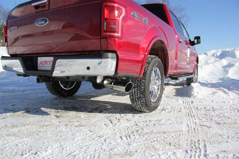 MBRP 2015-2020 Ford F-150 2.7L / 3.5L EcoBoost 4in Cat Back Single Side Black Exhaust System