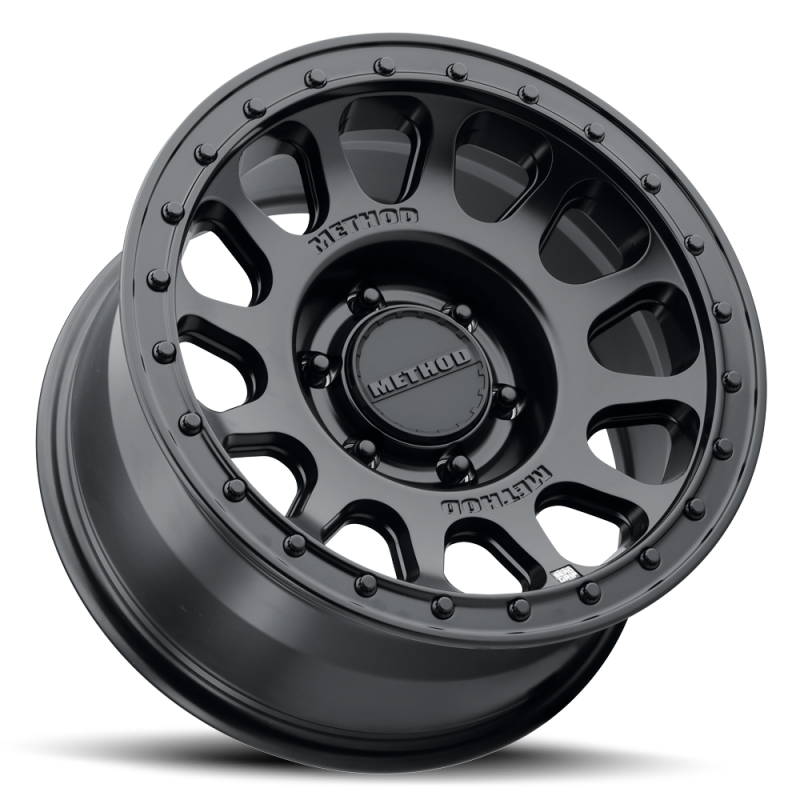 Method MR709 HD Bead Grip 20x9in / ET12 / 8x180 BP / 124.1mm Bore - Black Wheel