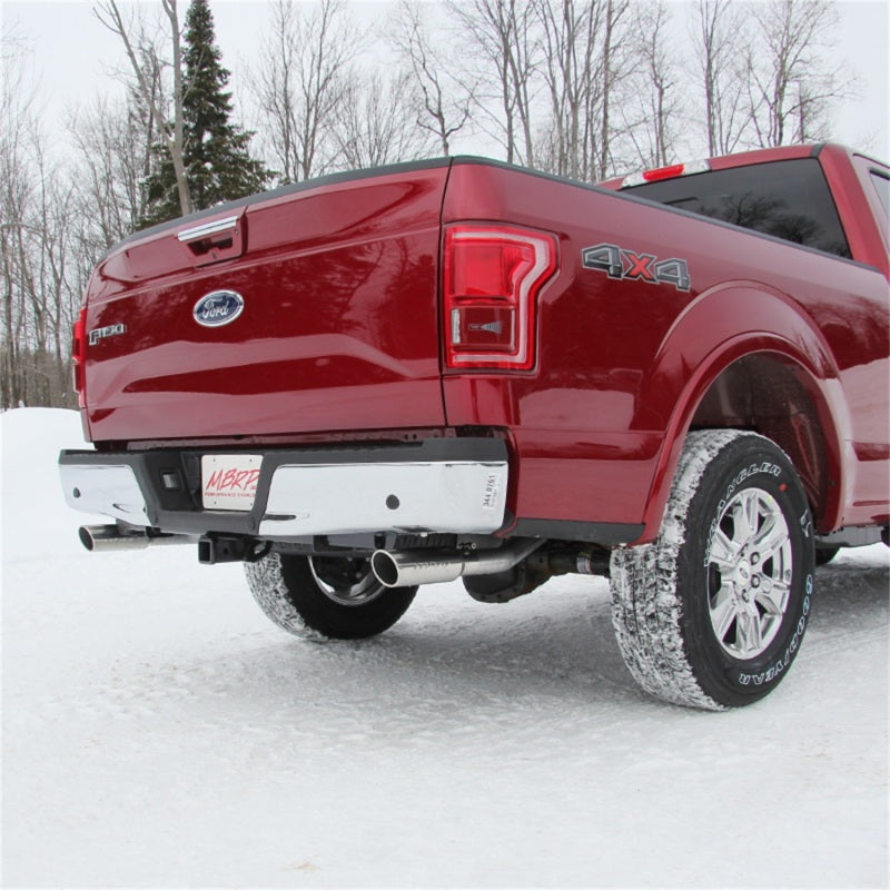 MBRP 2015-2020 Ford F-150 5.0L 3in Cat Back Dual Split Rear Exit T409 Exhaust System