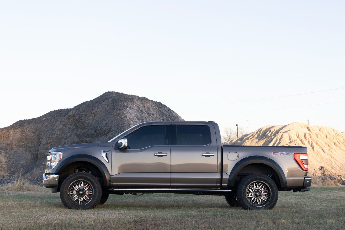Pocket Fender Flares | A3 Space White | Ford F-150 2WD/4WD (2021-2025)