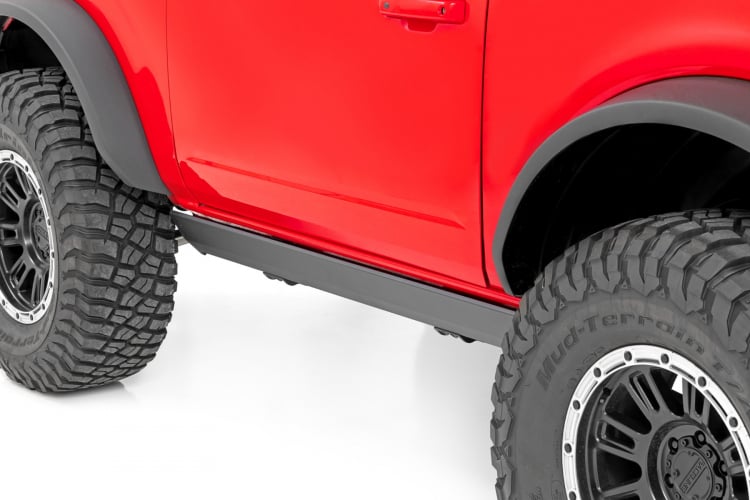 Rough Country Power Power Running Boards | Lighted | 2 Door | Ford Bronco (21-23)