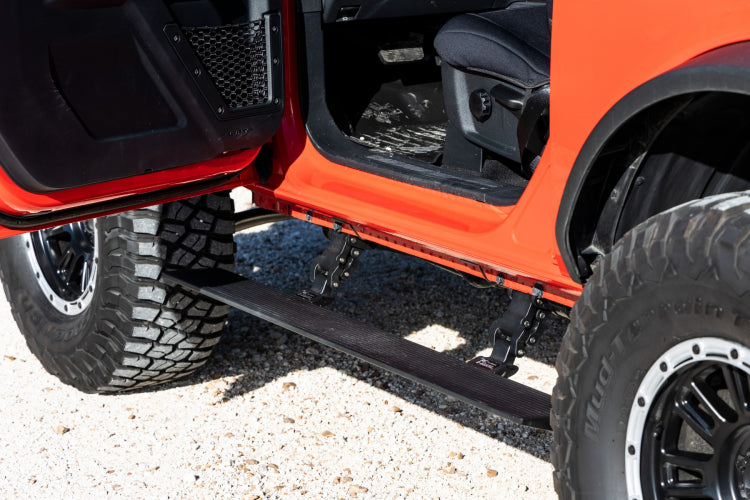 Rough Country Power Power Running Boards | Lighted | 2 Door | Ford Bronco (21-23)