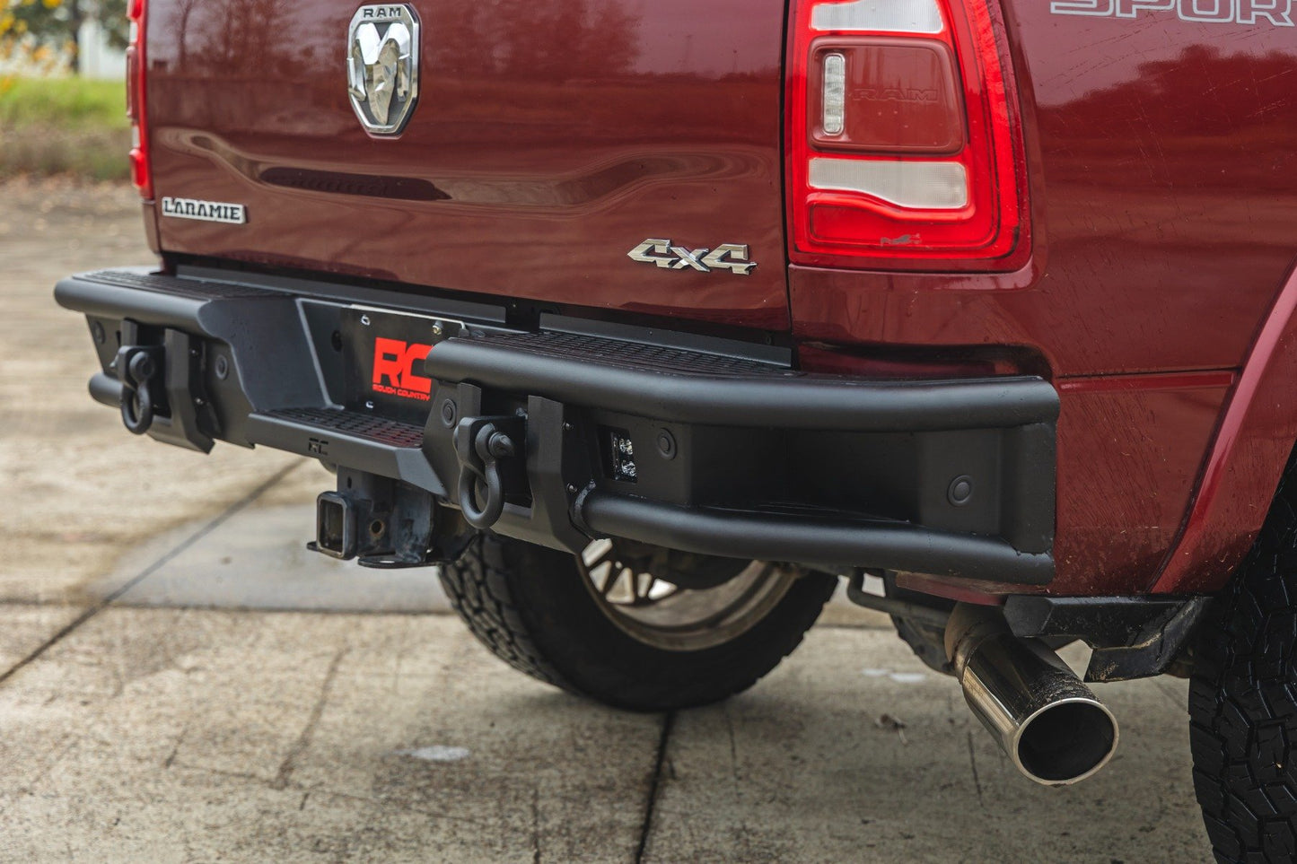 Rough Country 2010-2025 Ram 2500 3500 Tubular Rear Bumper