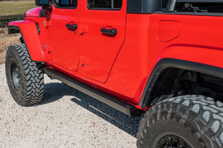 Rough Country Power Running Boards | Lighted | Jeep Gladiator JT 4WD (2020-2023)