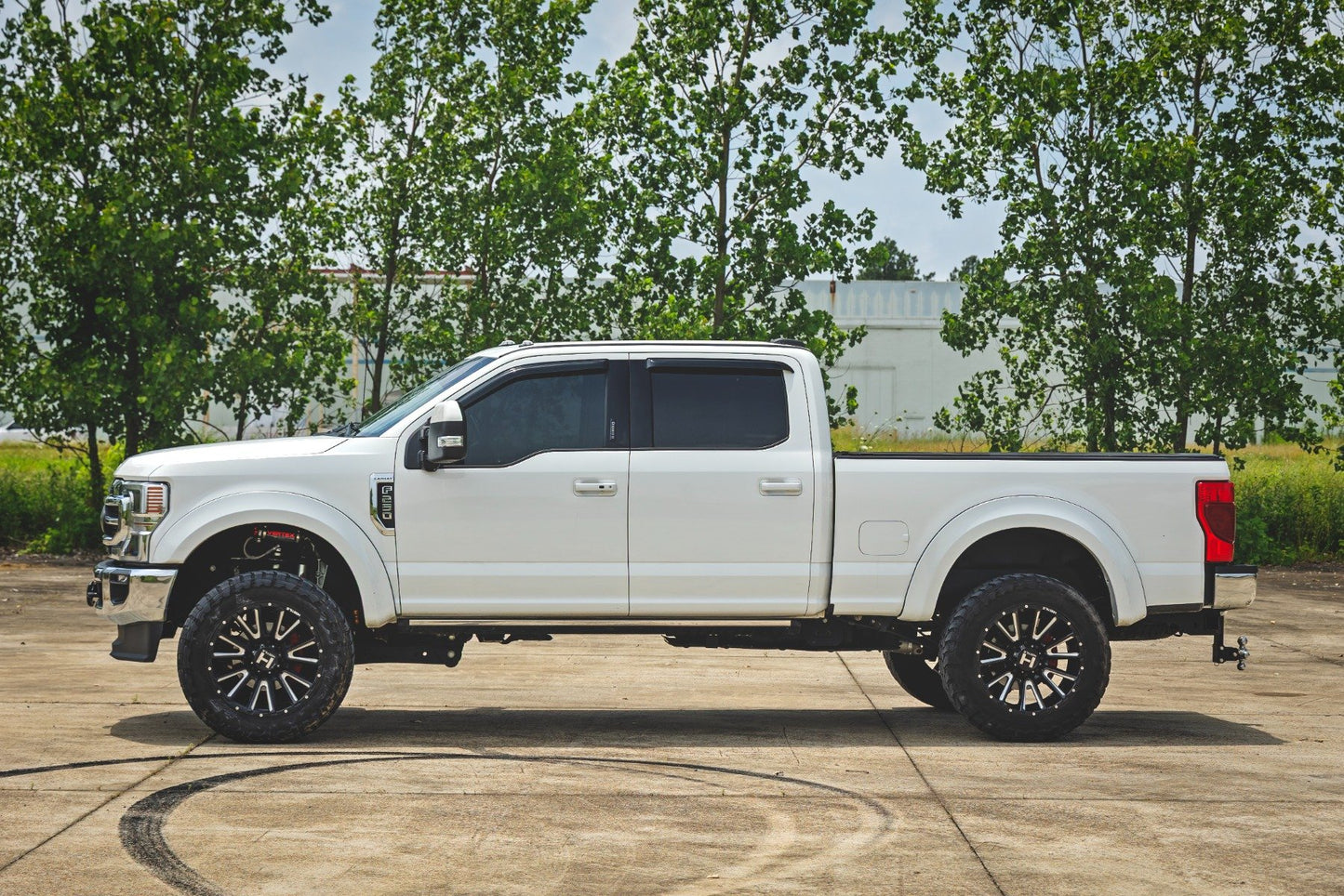 Side Window Deflectors | Tape On Rain Guard | Ford F-150 (17-26)/F-250 (15-26)