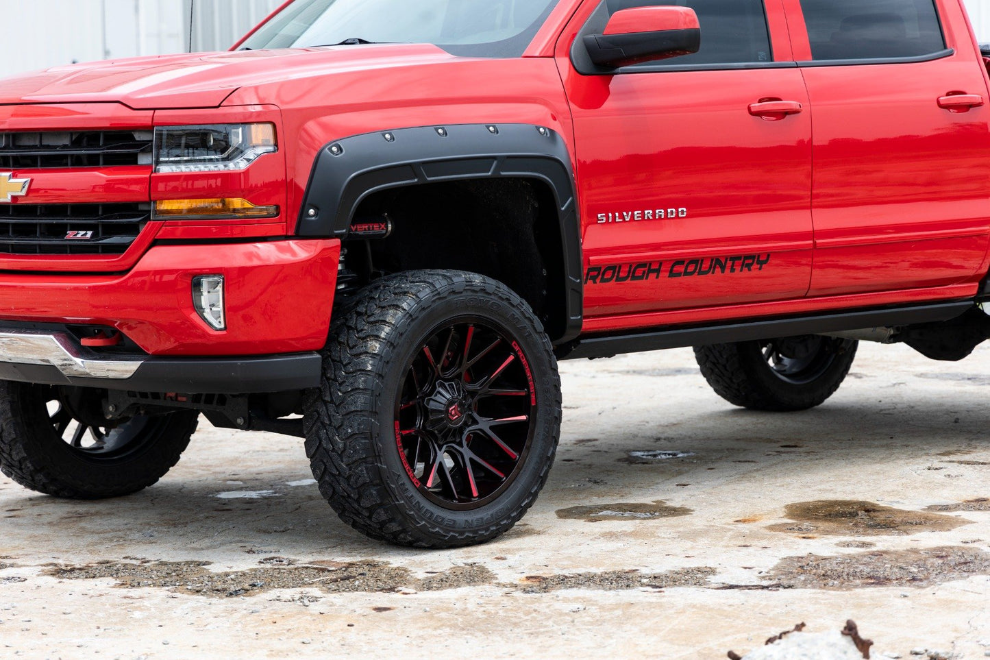 Fender Flares | Defender | 5'9" Bed | GAZ Summit White | Chevy Silverado 1500 (14-18 & Classic)