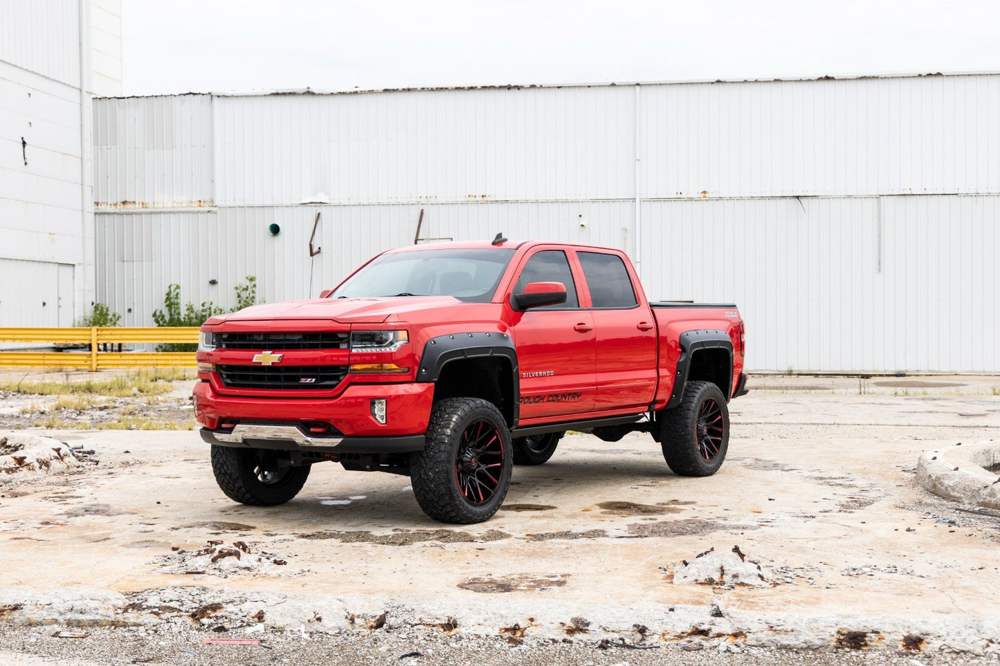Fender Flares | Defender l 5'9" Bed  | GB8 Mosaic Black | Chevy Silverado 1500 (14-18 & Classic)