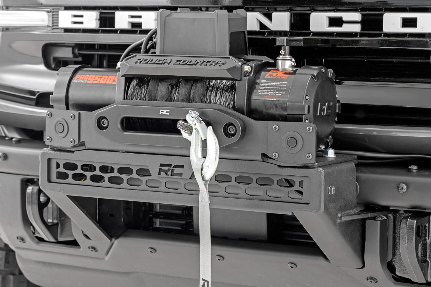 Rough Country High Winch Mount 21-25 Ford Bronco 4WD