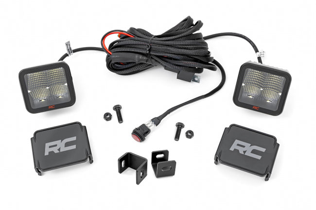 Rough Country LED Light | Ditch Mount | 2" Spectrum Pair | Spot | Toyota Tundra (22-23)