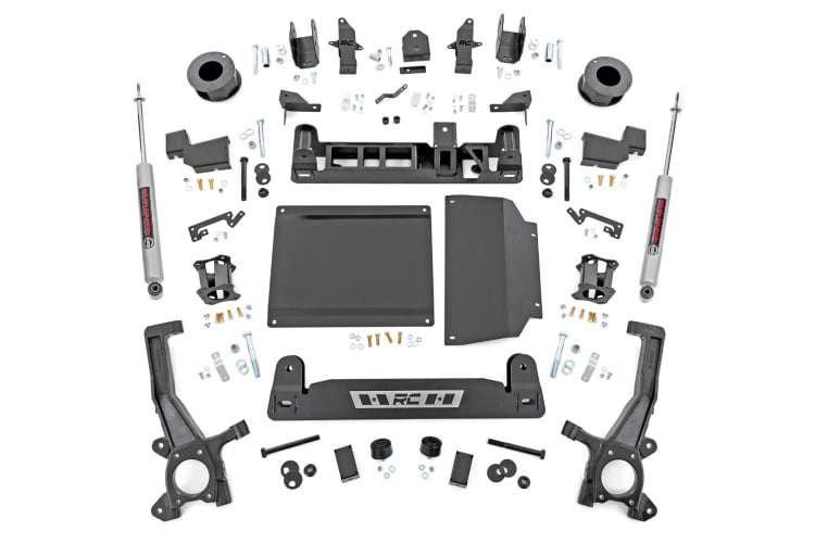 Rough Country 4 Inch Lift Kit | Toyota Tundra 2WD/4WD (2022-2023)