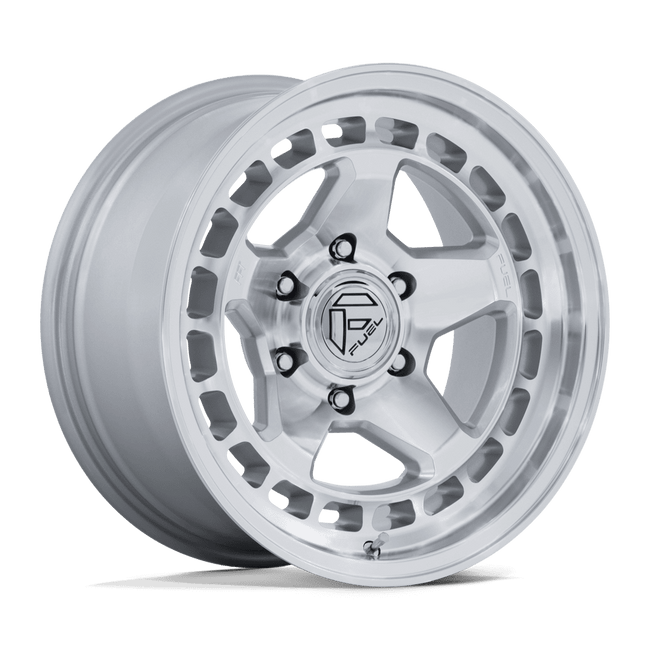 Fuel Off Road Core 18x9 +12mm Offset 8x180 HYPER SILVER W/ MACHINED FACE
