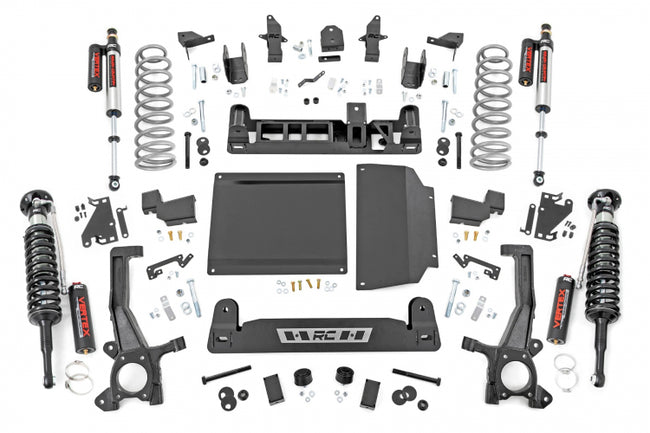 Rough Country 6 Inch Lift Kit | Vertex Struts and Shocks | Rear Coil | Toyota Tundra 4WD (22-23)