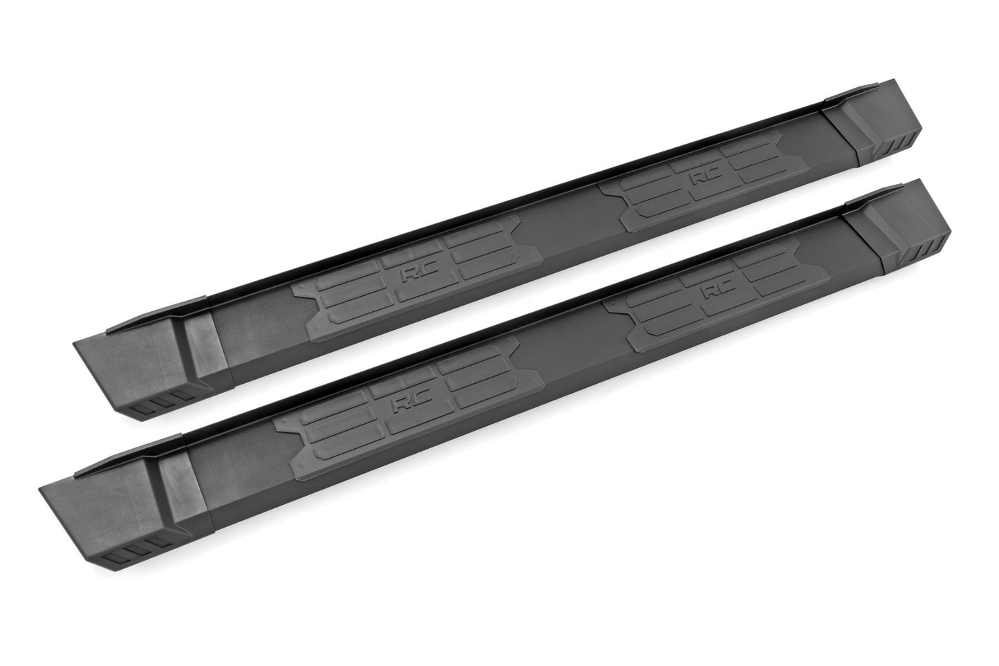 Rough Country Ford HD2 Running Boards 15-24 F-150/17-24 F-250 SuperCrew Cab