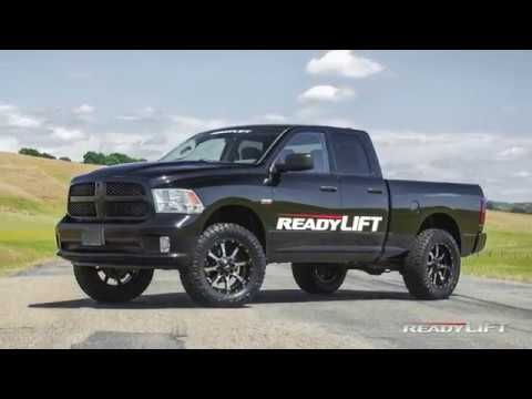 ReadyLift 2009-2018 Ram 1500 4" Lift Kit With Bilstein Shocks