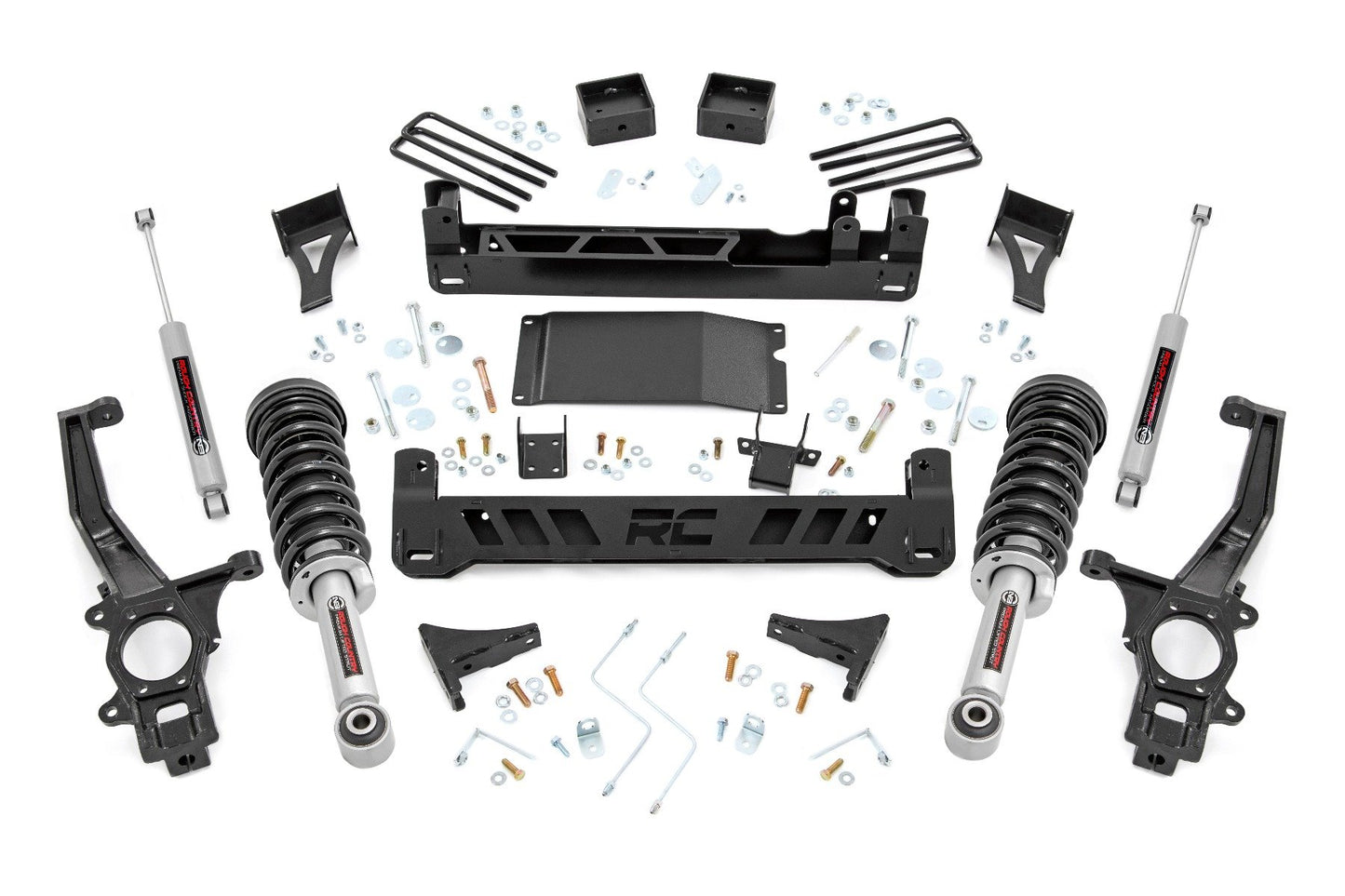 Rough Country 6 Inch Nissan Suspension Lift Kit Lifted Struts 05-19 Frontier