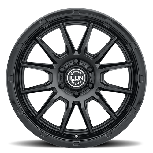 ICON Alloys Cajon 20x9 / 6x5.5 / 16mm / 5.625in BS Double Black Wheel