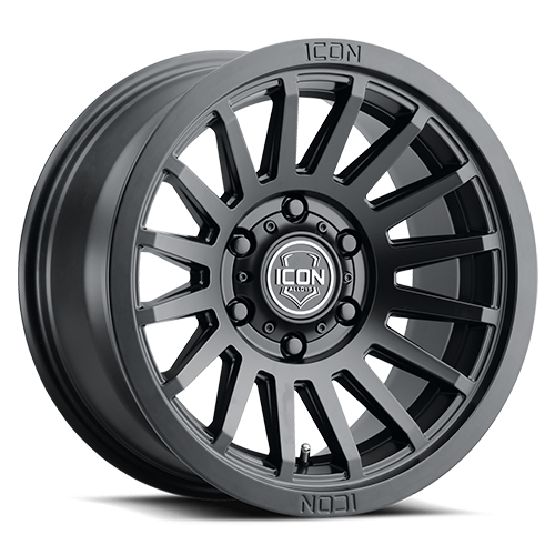 ICON Recon SLX 18x9 8x6.5 BP 12mm Offset 5.5in BS 121.4mm Hub Bore Satin Black Wheel