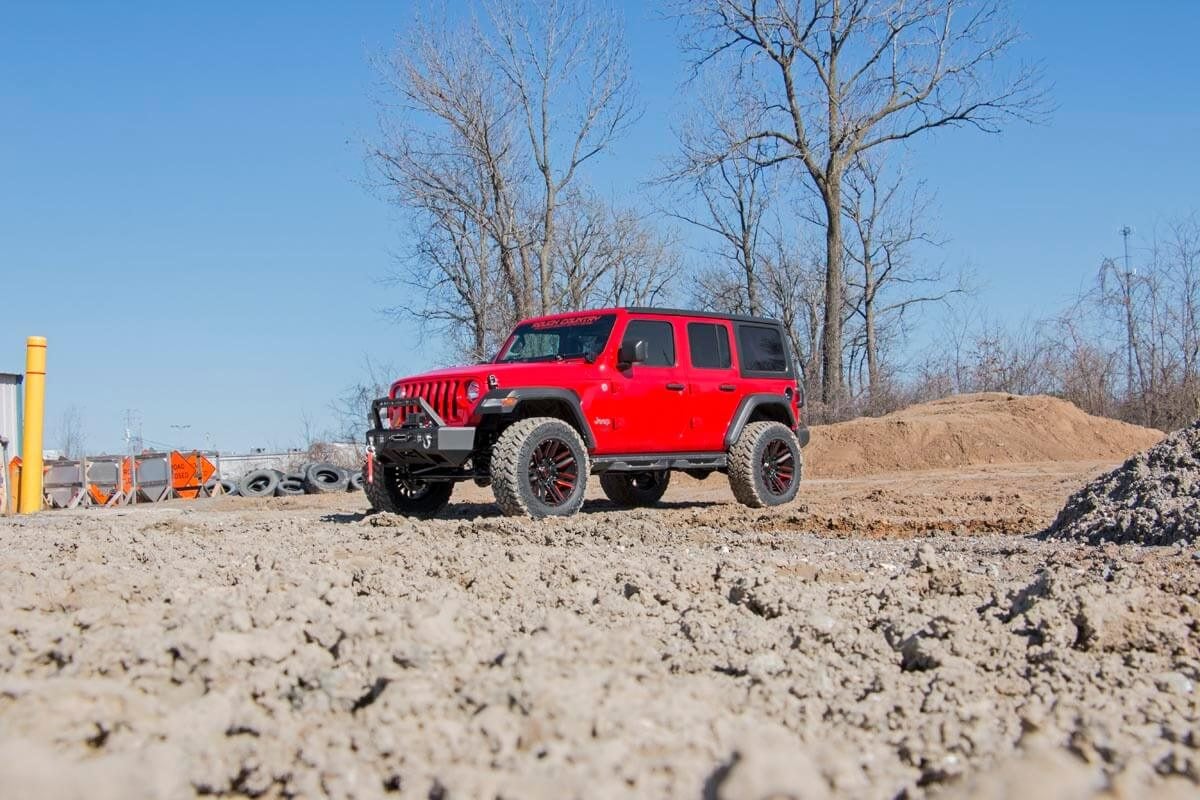 3.5 Inch Lift Kit | Adj Lower | FR D/S | M1 | Jeep Wrangler Unlimited Rubicon (18-23)