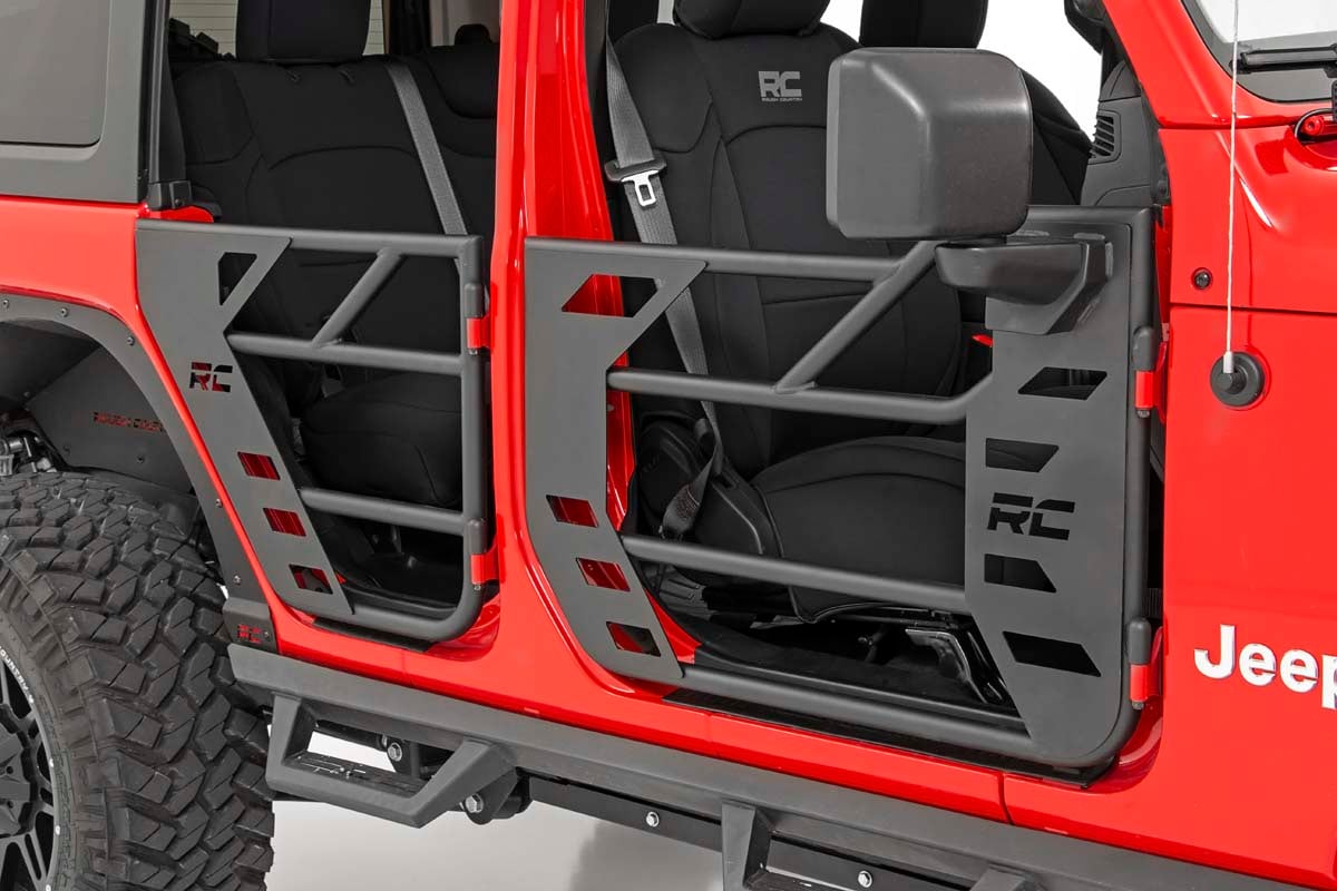 Tubular Doors | Front and Rear | Jeep Gladiator JT/Wrangler JL 4WD (18-26)